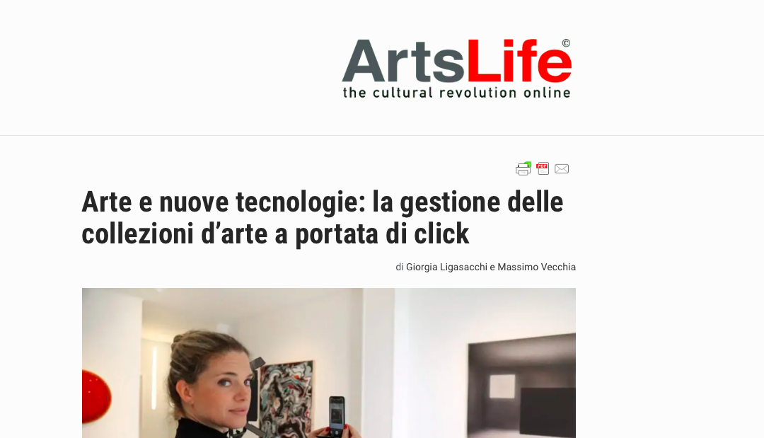 ArtsLife: Art and new technologies – the management of art collections just a click away