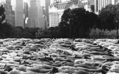 Spencer Tunick: i corpi umani protagonisti della fotografia