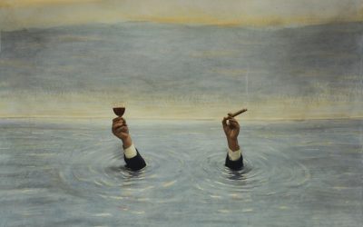 Just like the protagonist of an unusual dream. Teun Hocks’ photography is an ironic smile to absurdity of life