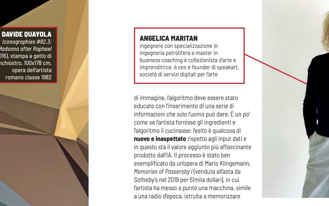 Class Magazine: l’arte con AI non è arte ma letteratura