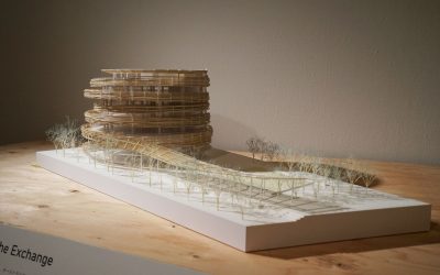 Architectural onomatopoeias by Kengo Kuma exhibited in Venice